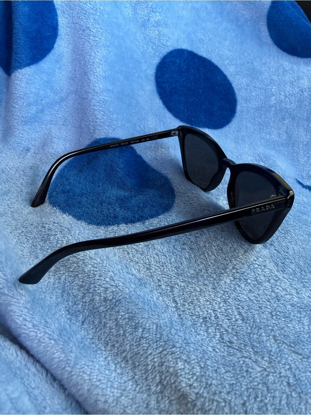 Prada Black Cat-Eye Sunglasses - Picture 2 of 6